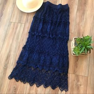 Crochet Maxi Skirt
